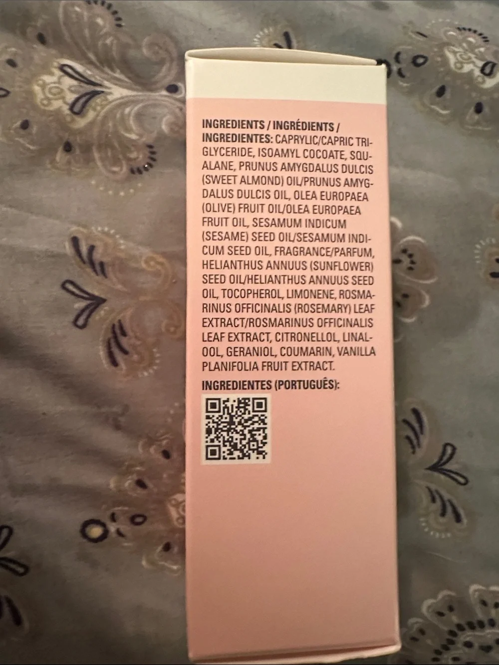 Mary Kay Nourishing Oil - Light Pink